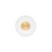 9236423 Ѕидна светилка VETRIO LED 6W 3000K Златен Метал и Стакло Nova Luce 